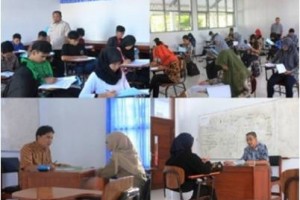 Tes penerimaan mahasiswa baru Uniku.